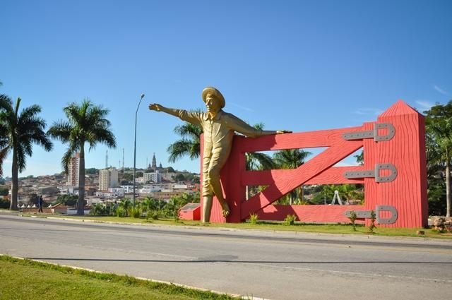 Vista da cidade de Ouro Fino